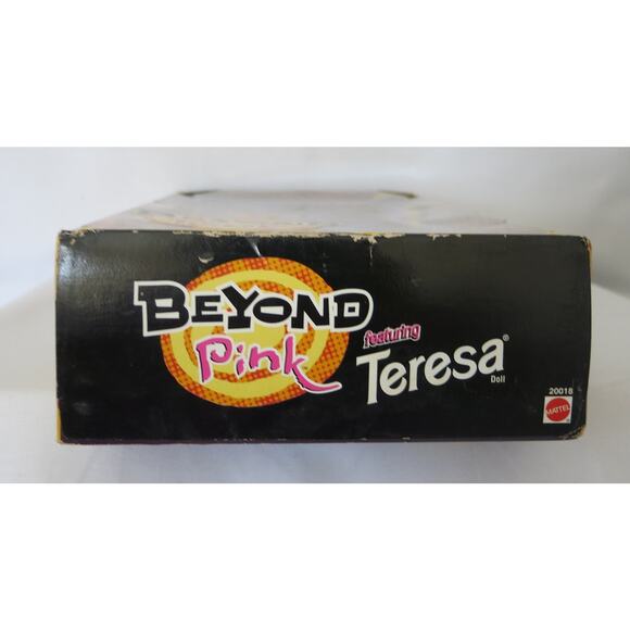 VINTAGE 1998 Beyond Pink Teresa BARBIE #20018 New In Box Mattel Caucasian Music - Picture 9 of 12